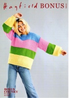 Knitting Pattern - Hayfield 10602 - Bonus Chunky - Ladies Sweater
